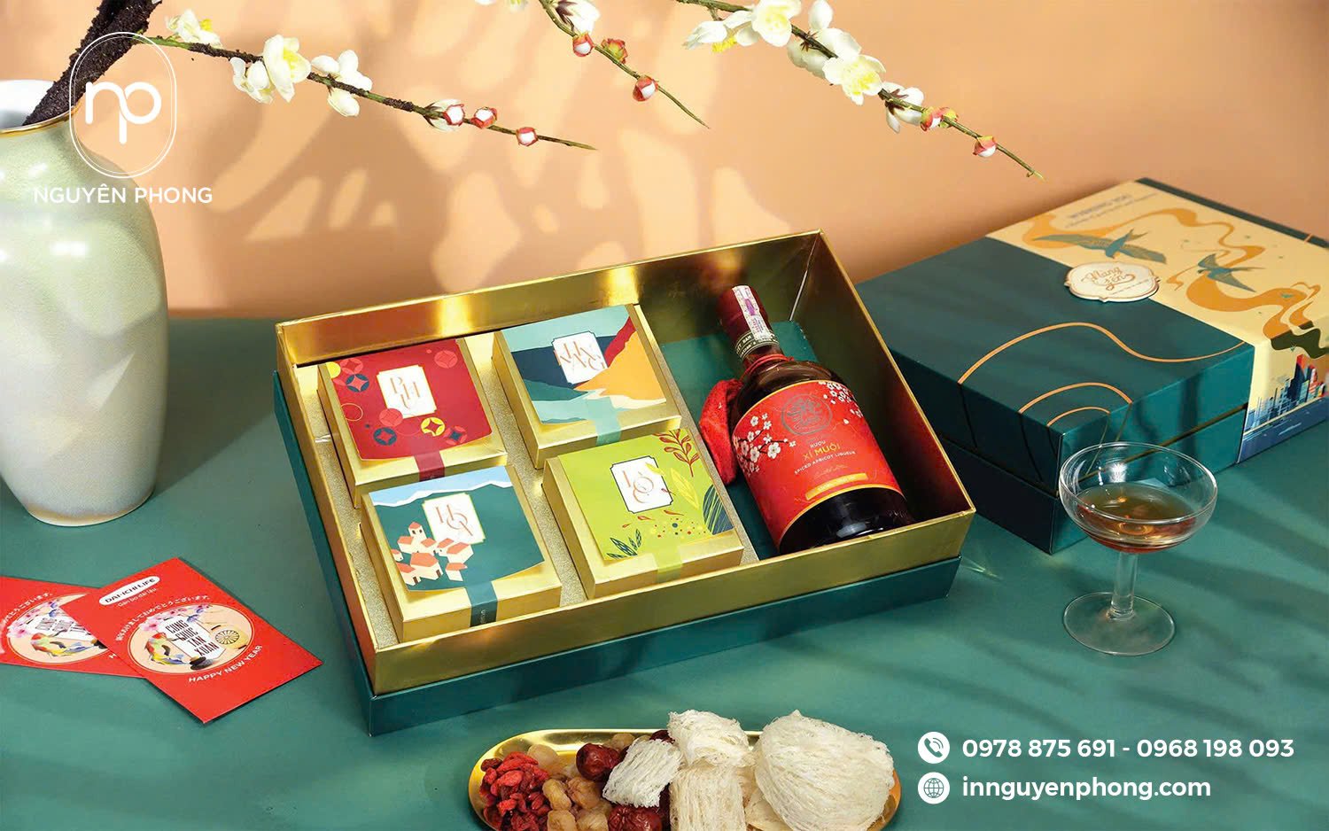 Hộp đựng quà chuyên dụng cho các doanh nghiệp nhân các dịp lễ